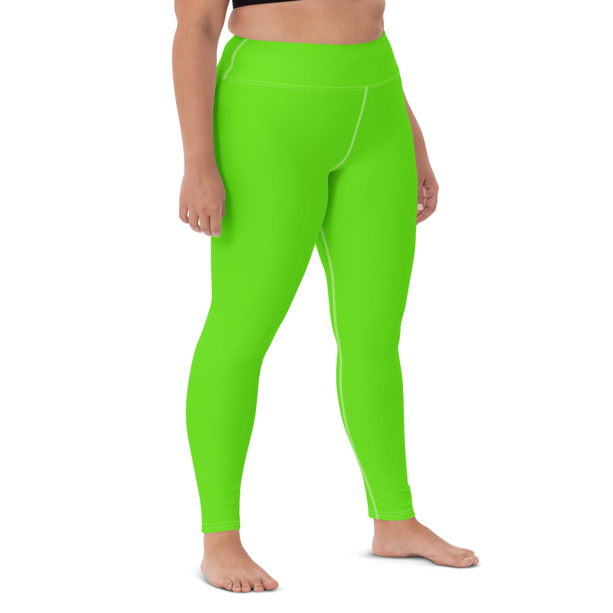 Neon Lime Yoga Leggings